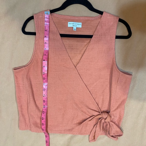 Madewell Wrap-Tie Tank Top - Picture 4 of 6